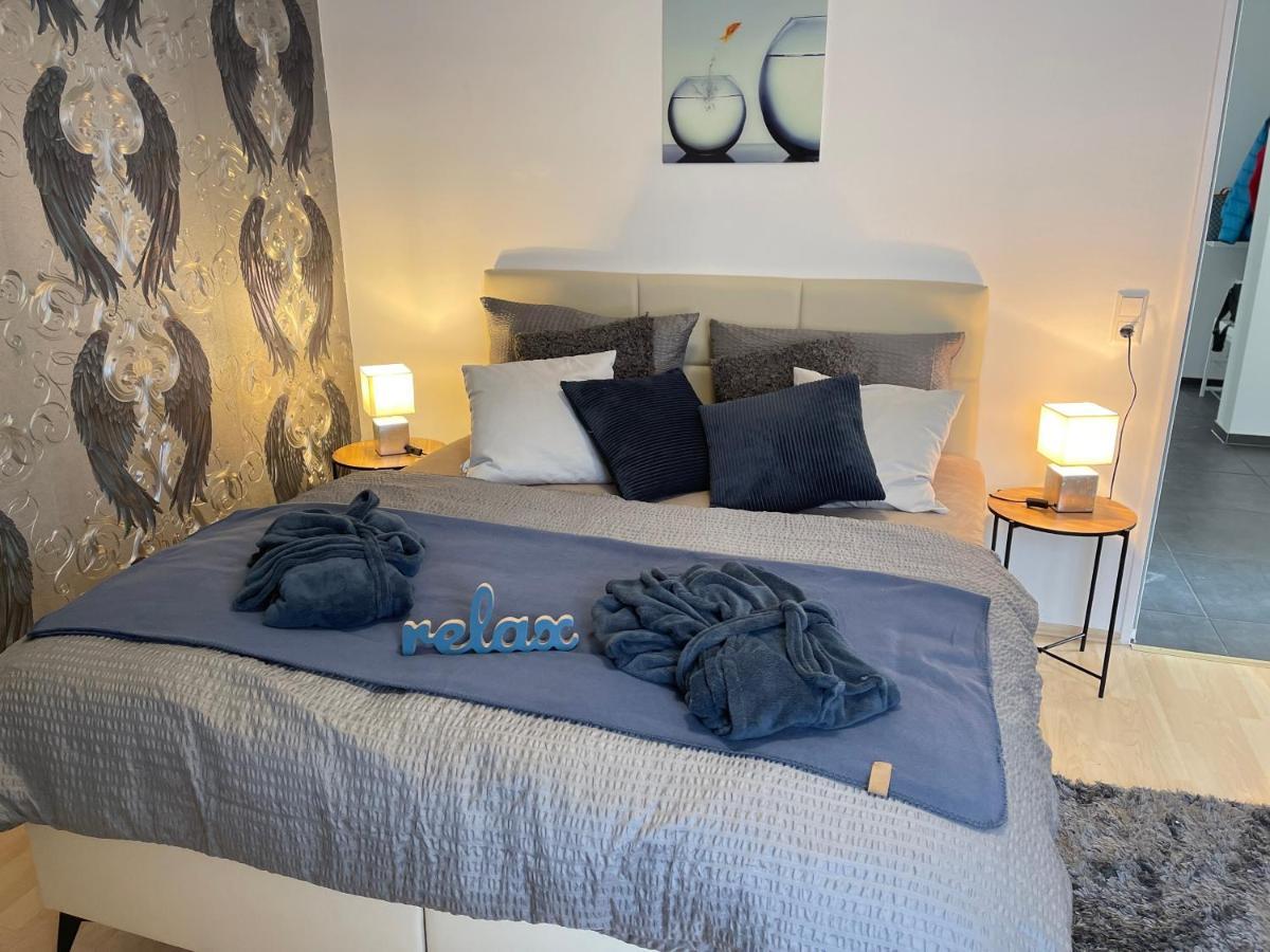 Penthouse - 3 Schlafzimmer- Sonnige Dachterrasse -Whirlpool & Alpenblick - Perfekt Fuer Romantik Oder Familienurlaub Mit Kind, Hund Willkommen - By Ferienwohnenamsee - ユーバーリンゲン エクステリア 写真