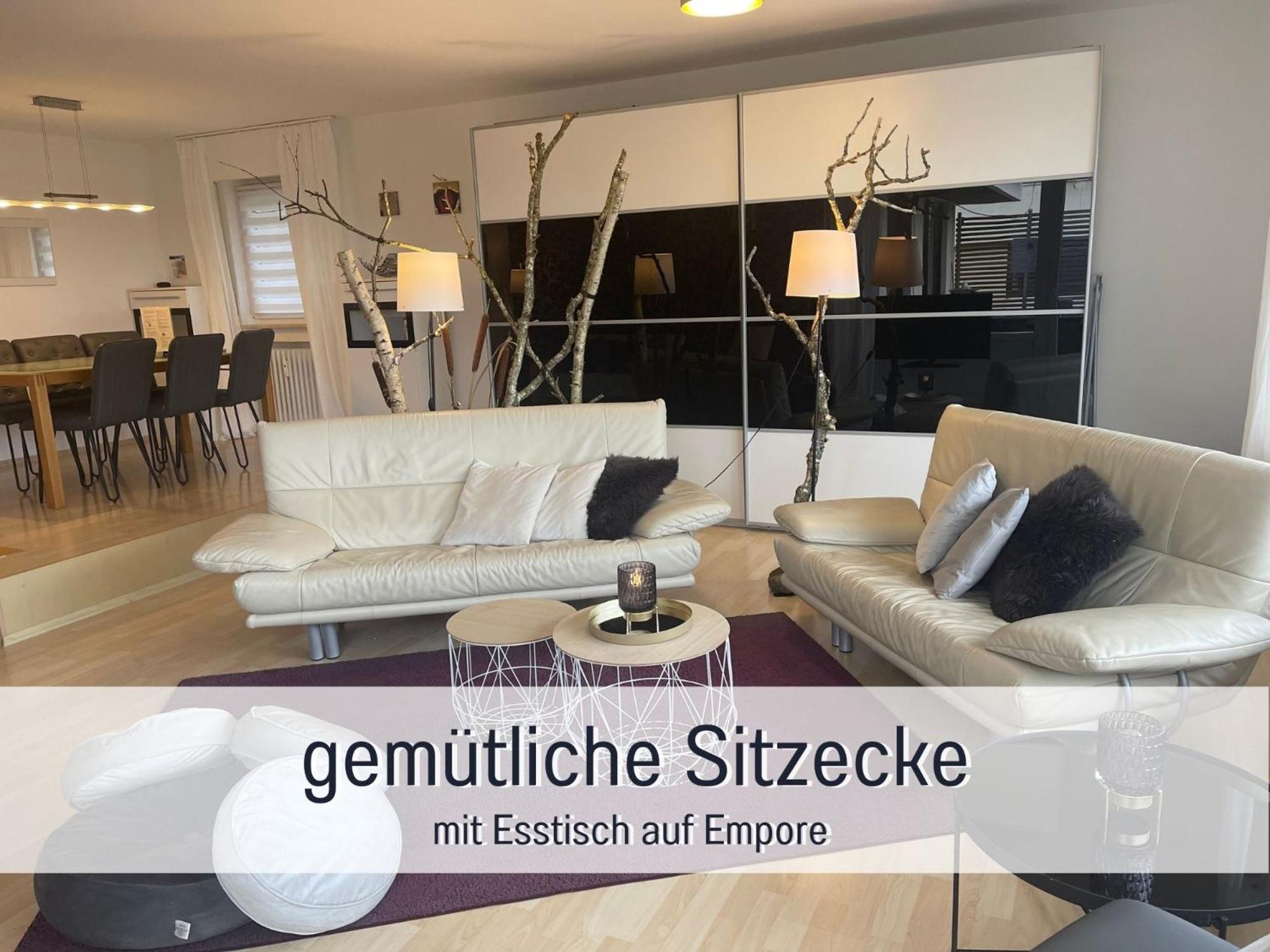 Penthouse - 3 Schlafzimmer- Sonnige Dachterrasse -Whirlpool & Alpenblick - Perfekt Fuer Romantik Oder Familienurlaub Mit Kind, Hund Willkommen - By Ferienwohnenamsee - ユーバーリンゲン エクステリア 写真