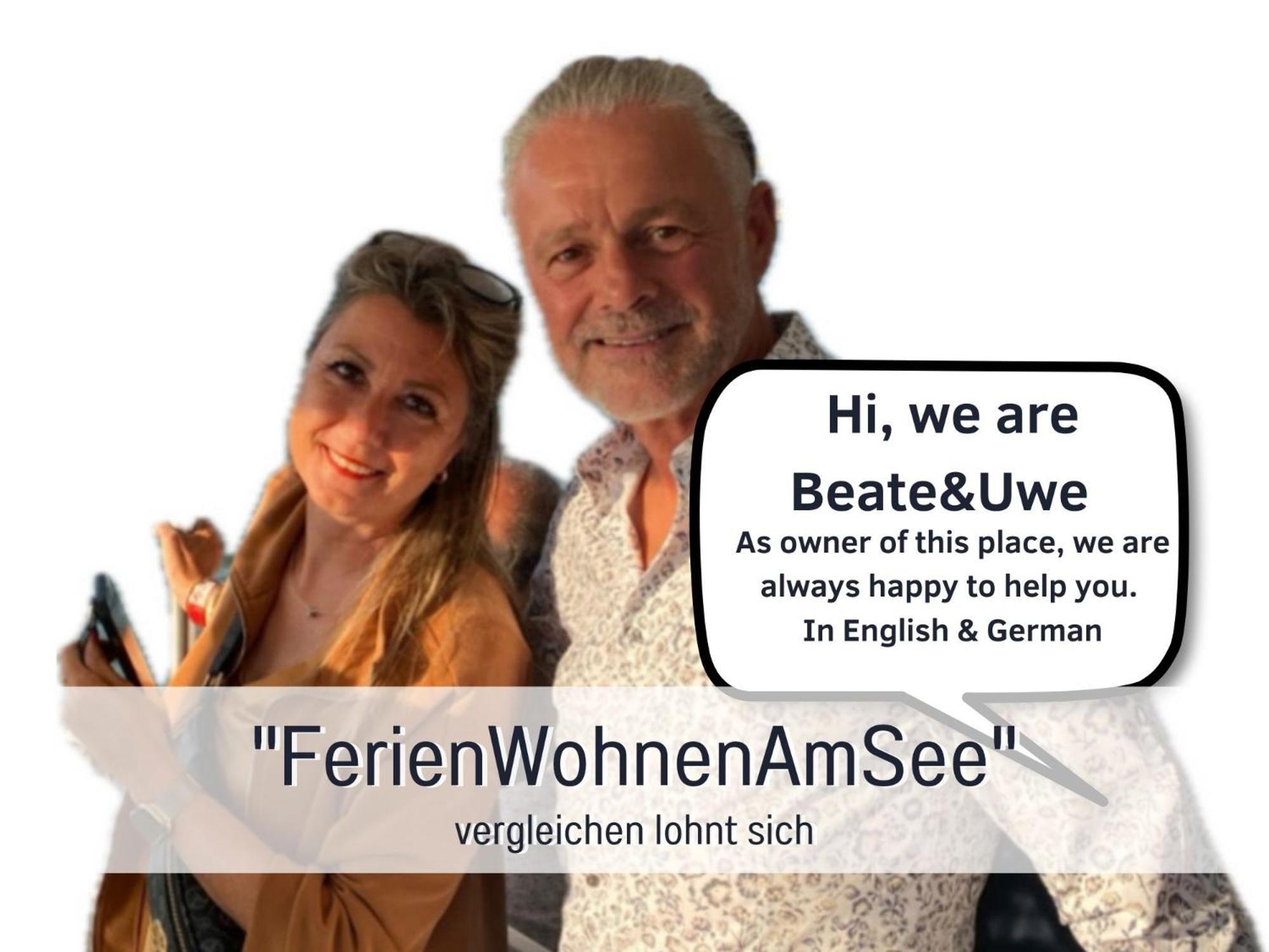 Penthouse - 3 Schlafzimmer- Sonnige Dachterrasse -Whirlpool & Alpenblick - Perfekt Fuer Romantik Oder Familienurlaub Mit Kind, Hund Willkommen - By Ferienwohnenamsee - ユーバーリンゲン エクステリア 写真