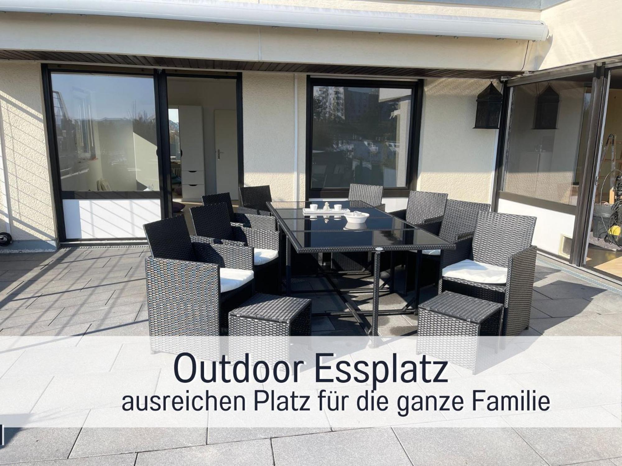 Penthouse - 3 Schlafzimmer- Sonnige Dachterrasse -Whirlpool & Alpenblick - Perfekt Fuer Romantik Oder Familienurlaub Mit Kind, Hund Willkommen - By Ferienwohnenamsee - ユーバーリンゲン エクステリア 写真